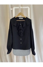 Miss Point Spirit Hunter‘s Box Lantern Sleeve Blouse(Reservation/2 Colours/Full Payment Without Shipping)